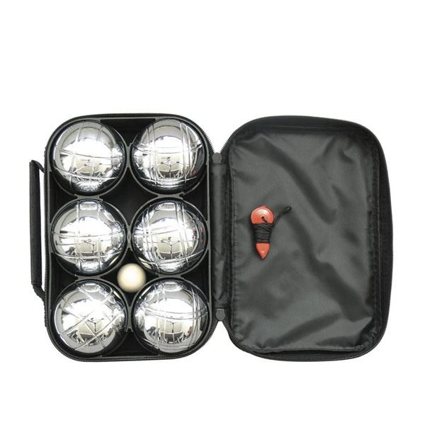 Silver Bocce Ball Set